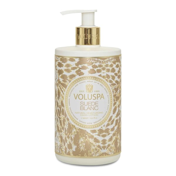 Suède Blanc - Lotion main 450 ml - Maison d'exception boutique